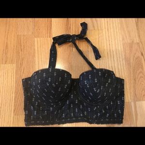 Aerie halter underwire bra / bralette 34B